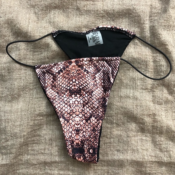 HOST PICK: Farai London Thea Itty Bitty Thong Bikini Bottoms - Picture 4 of 7